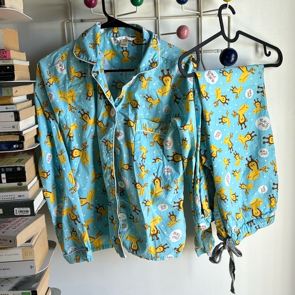 Paul Frank Giraffe Pajama Set - Picture 1 of 4